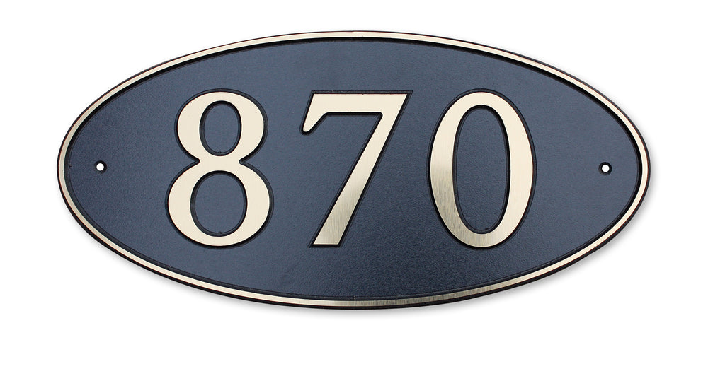 Address Plaque Only (650 Model - Medium/Large)